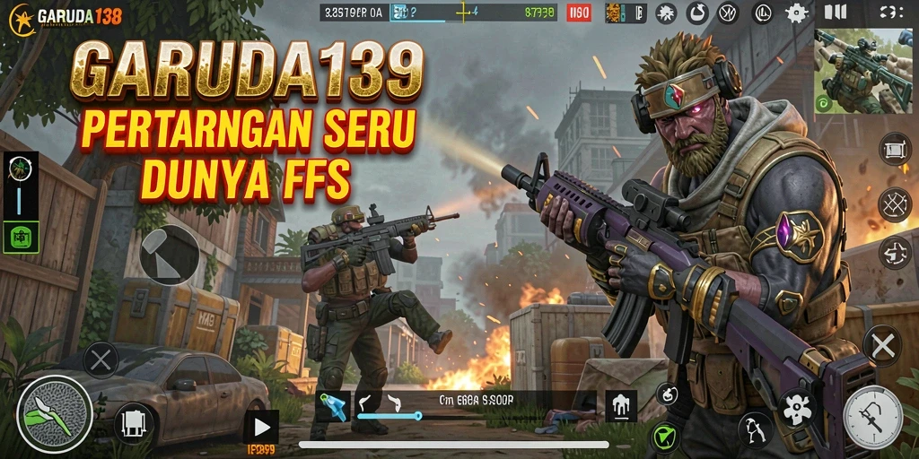 Tampilan game FPS  GARUDA138 yang mendebarkan dan seru.