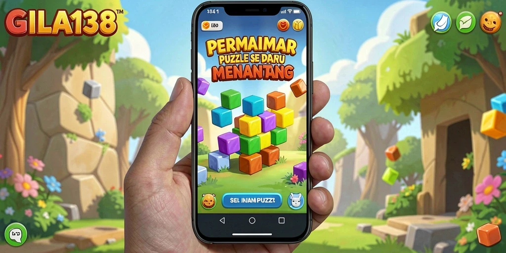 Tampilan gameplay menarik dari GILA138 dengan tantangan puzzle.