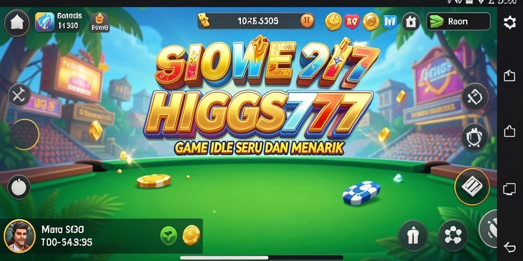 Tampilan gameplay HIGGS777 yang menarik dan interaktif.