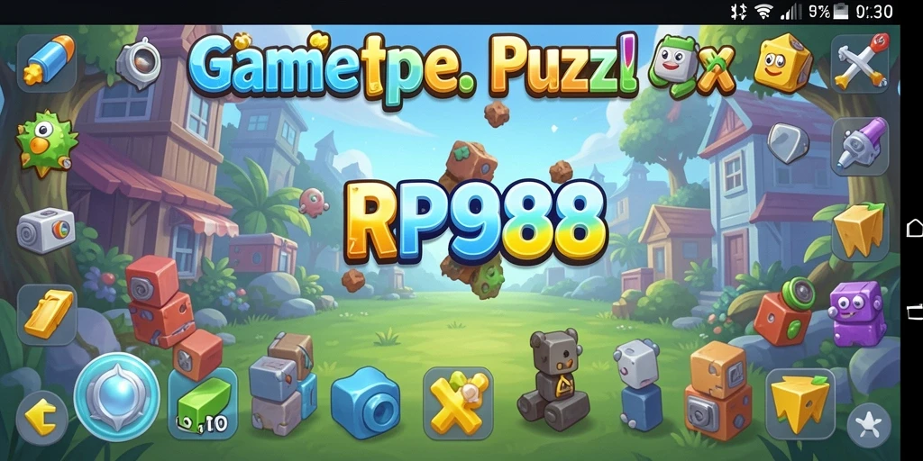 Tampilan gameplay RP888 yang menantang dalam puzzle menarik.