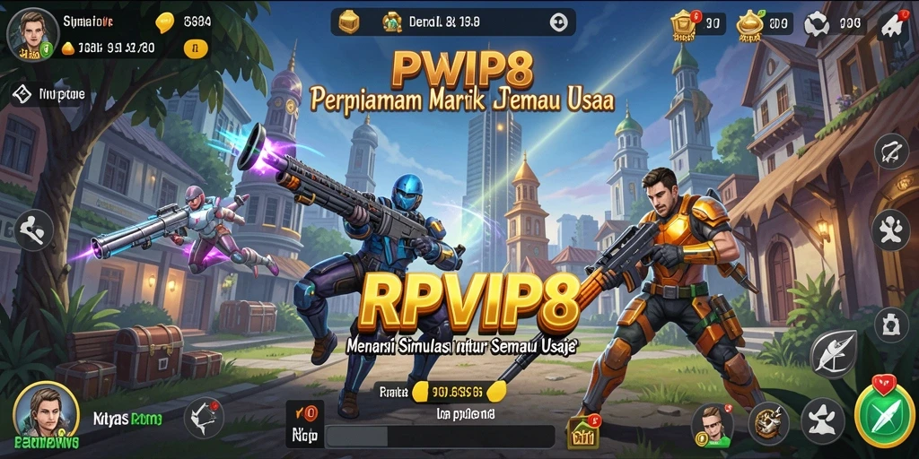 Tampilan gameplay RPVIP8 yang menawan dan interaktif.