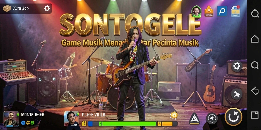 Tampilan utama gameplay SONTOGEL yang seru dan interaktif.