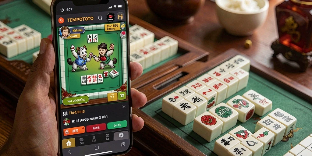 Tampilan gameplay TEMPOTOTO yang menarik dan menantang.